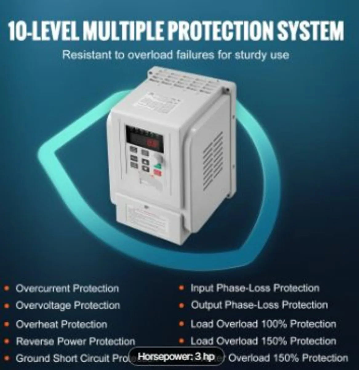 VFD 2.2KW 10A 3HP Variable Frequency - Image 4