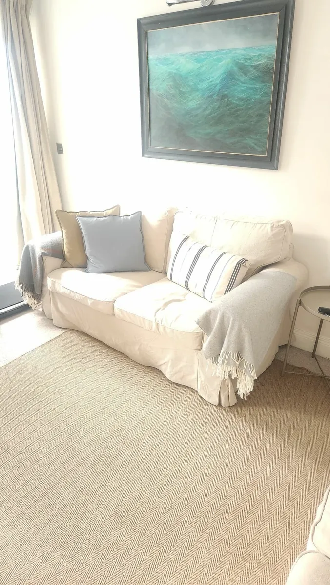 2 seater Ektorp Ikea sofa - Image 2