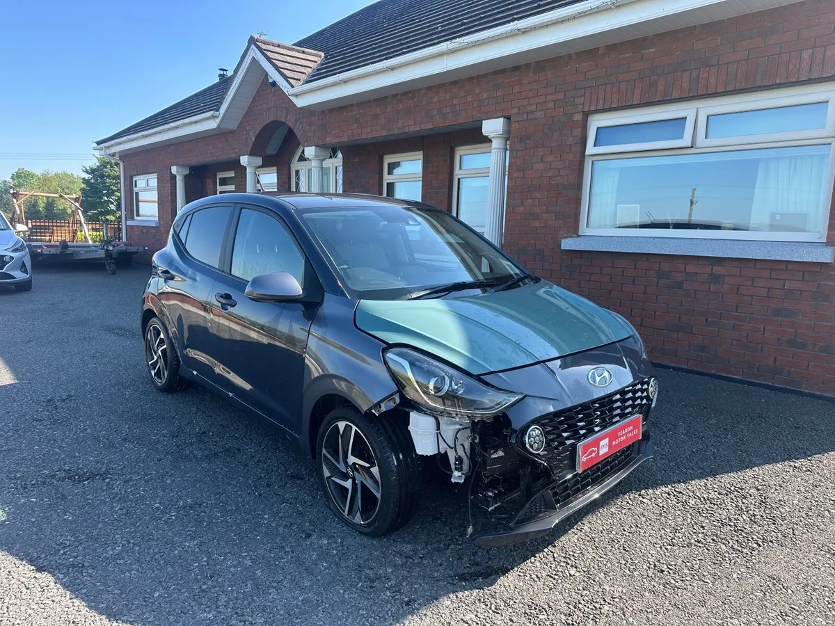 2022 Hyundai i10 damage repairable 4K miles - Image 1