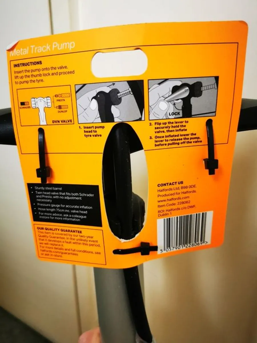 Brand new bike pump - Image 1