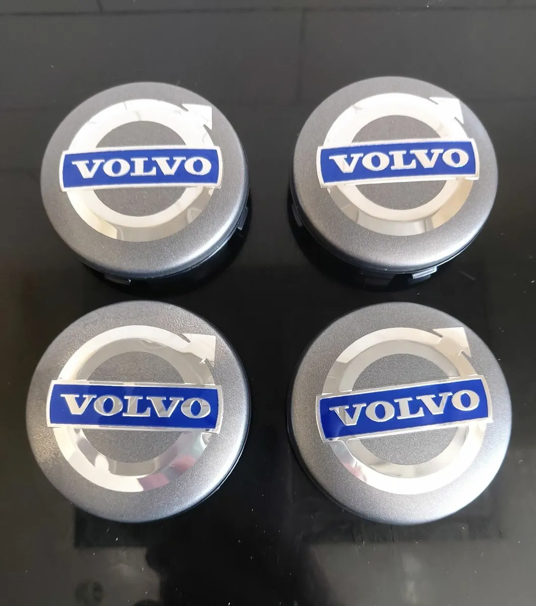 4 x New Volvo Centre Caps - FREE POST - Image 1