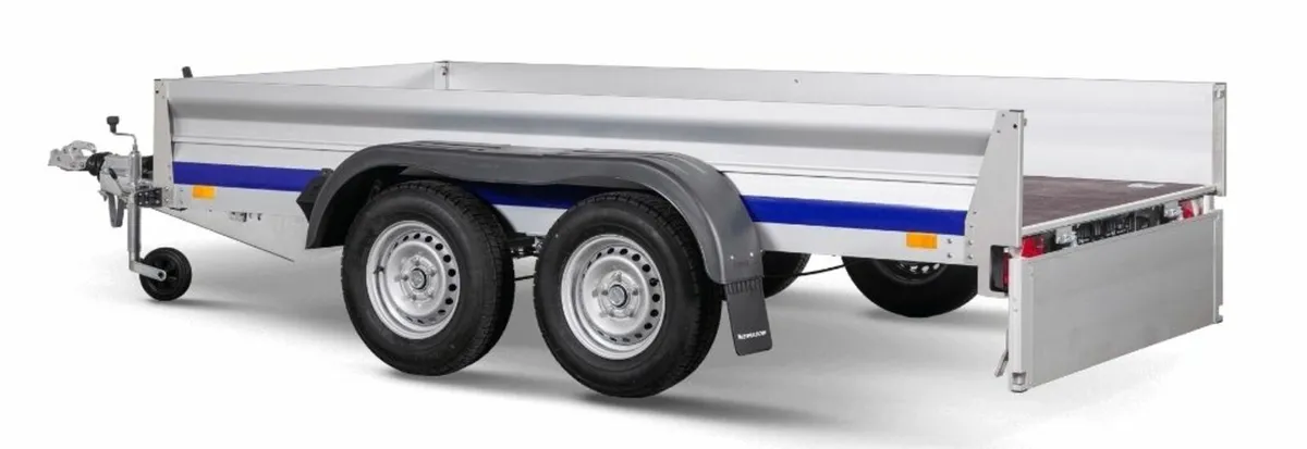 Flatbed Trailer ALUMINA L2 2700 kg - Image 1
