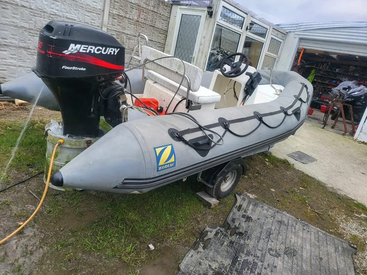 READY FOR WATER TODAY FISHING BOAT RIB TRAILER ENG - Image 3