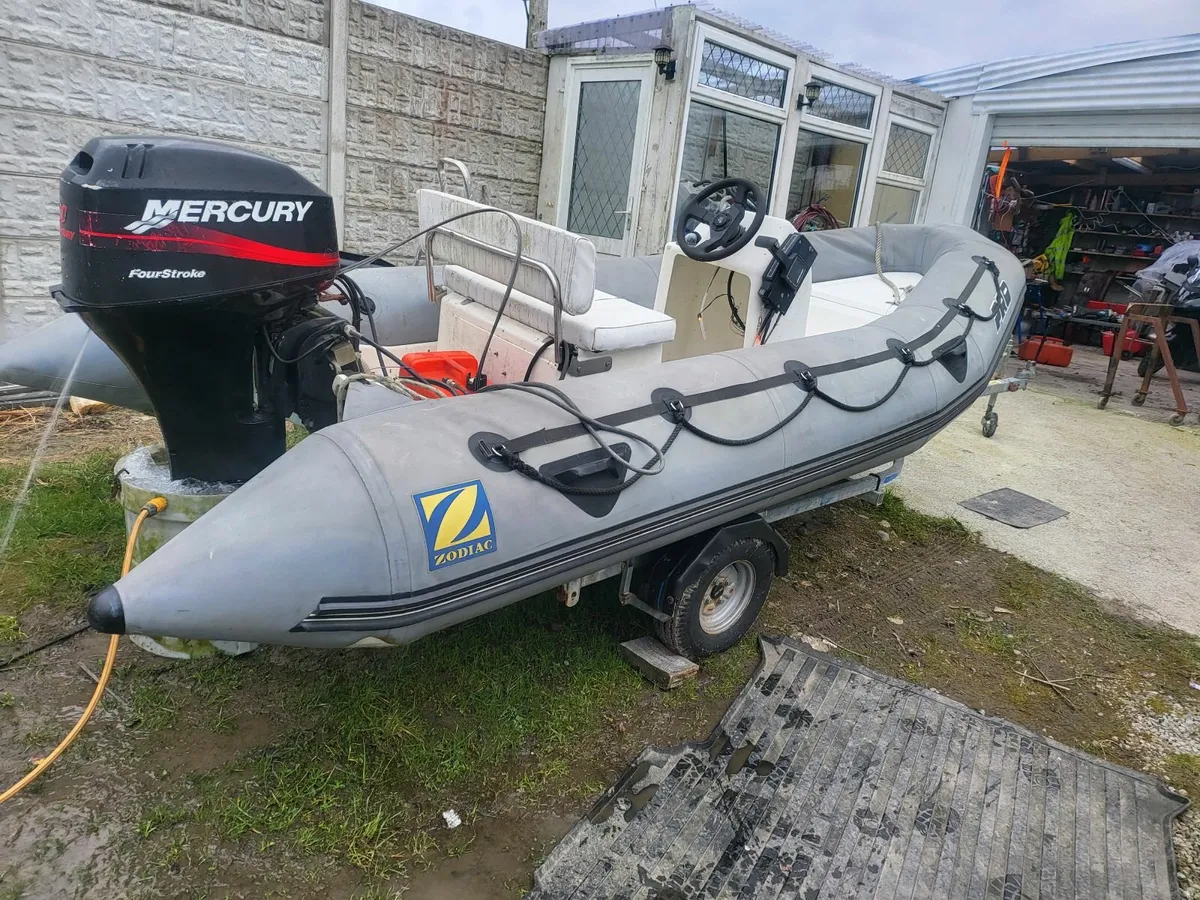 READY FOR WATER TODAY FISHING BOAT RIB TRAILER ENG - Image 4
