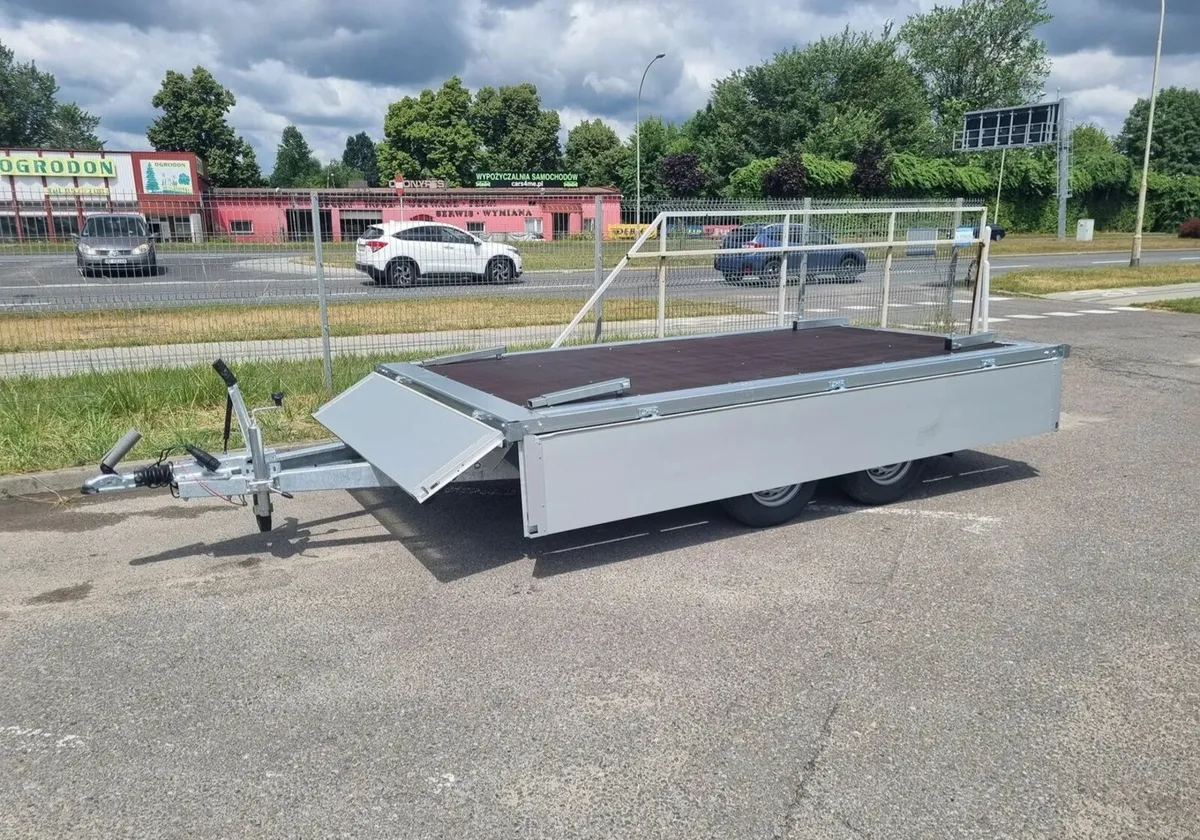 Flatbed Trailer CONDOR II 2700 kg - Image 1