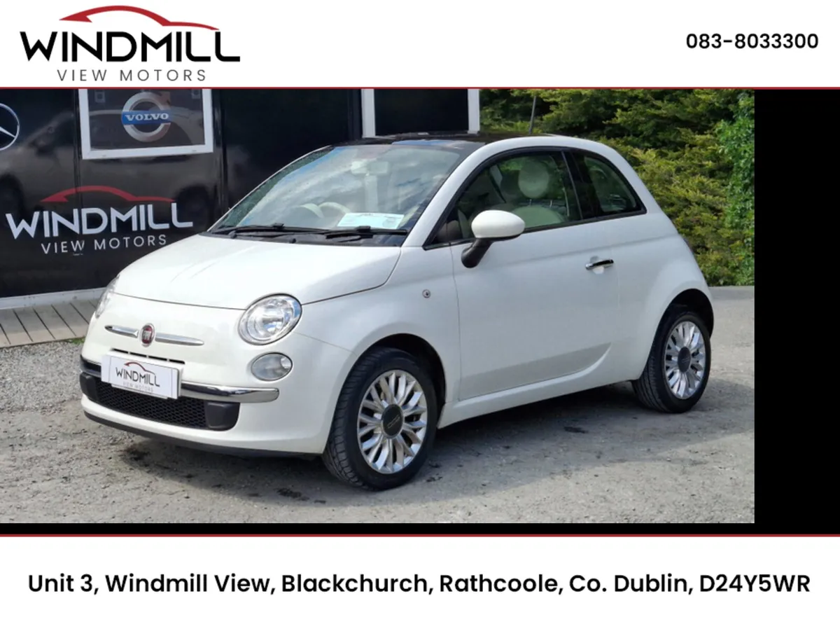 FIAT 500 1.2 8V 69BHP LOUNGE 2DR 2015(15) - Image 1