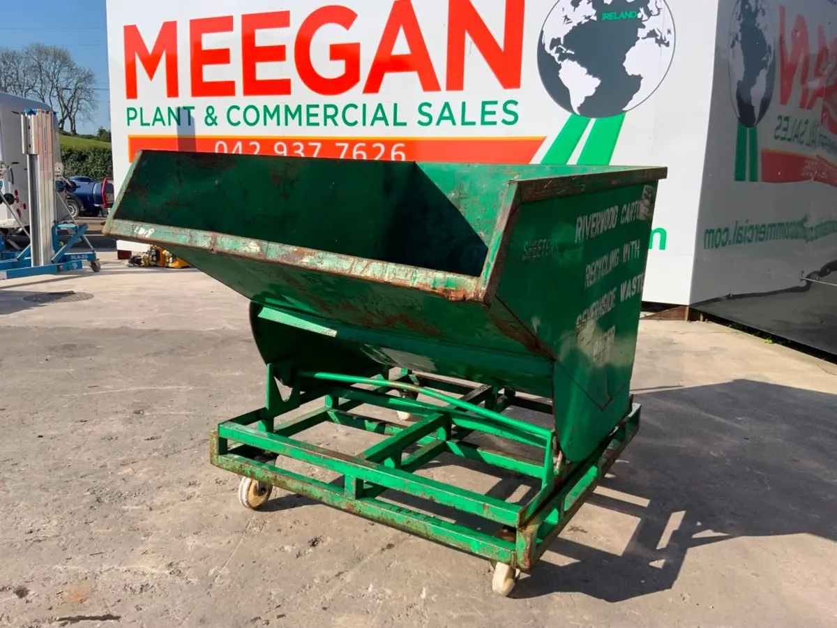 FORKLIFT TIPPING / TROLLEY SKIP18v. - Image 1