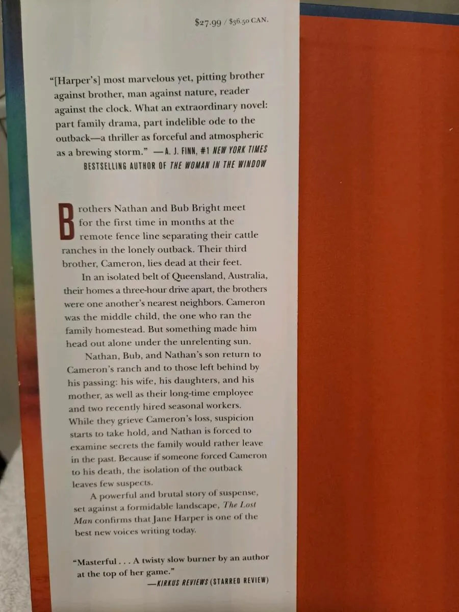 The Lost Man book - Image 3