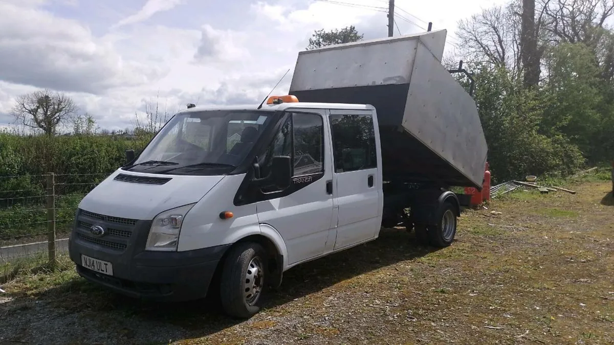 2014 ford transit tipper crew cab - Image 1