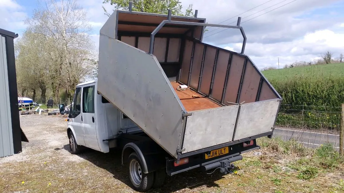 2014 ford transit tipper crew cab - Image 4