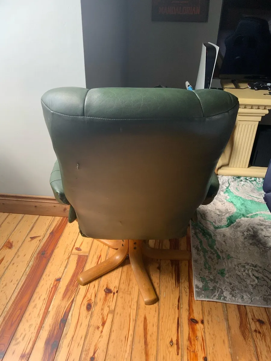 Green arm chair - Image 3