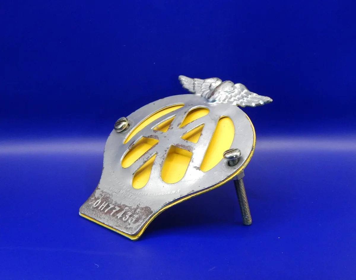 Vintage AA Car Badge circa 40/50s - Image 3