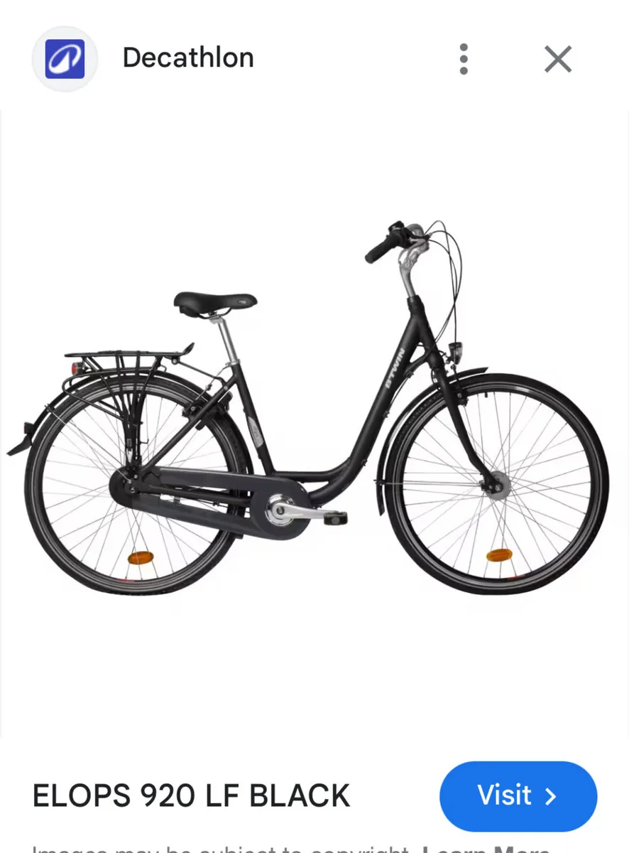 dutch bike decatlhlon elops 920 lf - Image 1