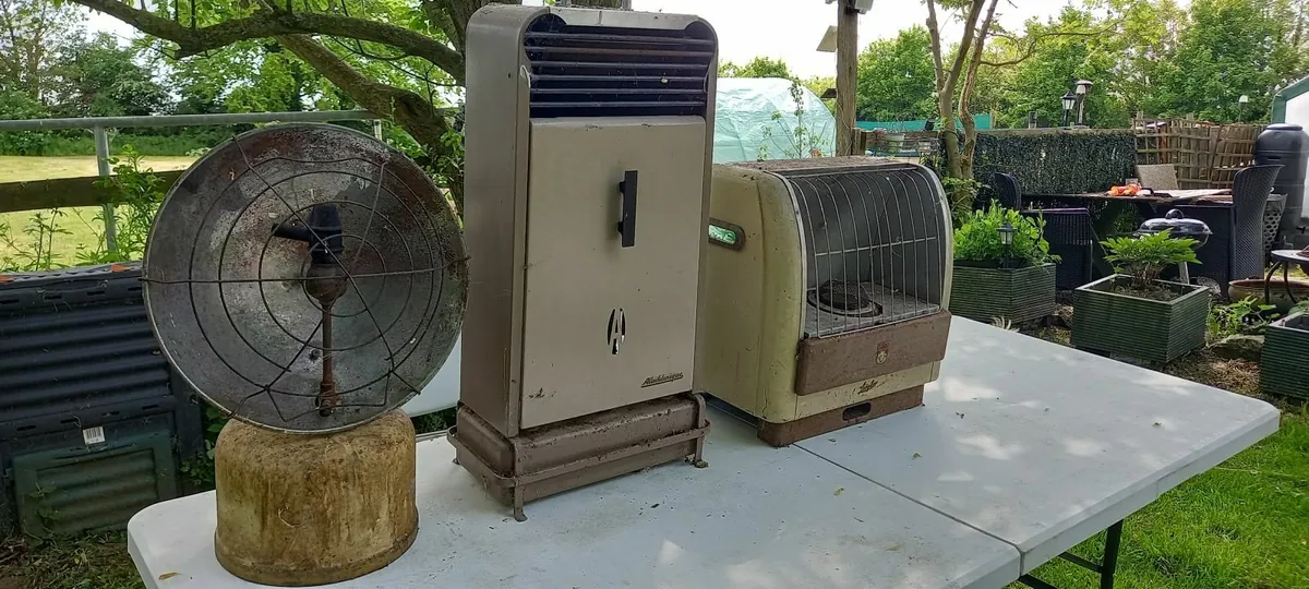Vintage parafin heaters - Image 1