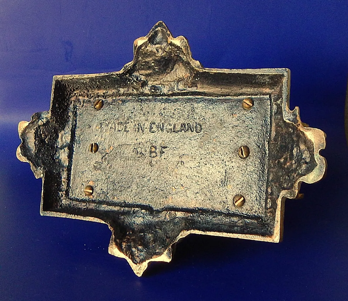 2 Solid Brass Letter/Napkin Holders - Image 4