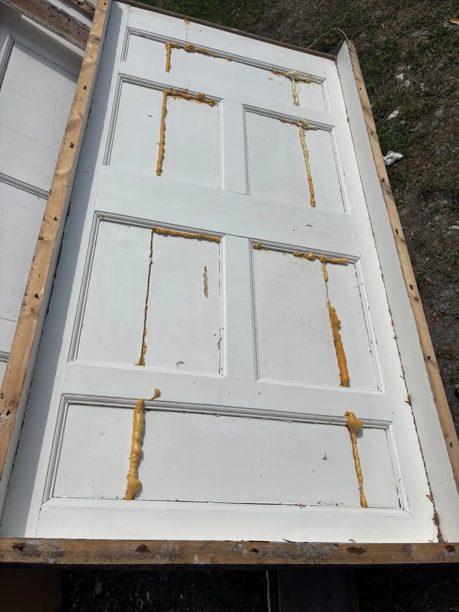 2 Antique period doors & architrave - Image 4
