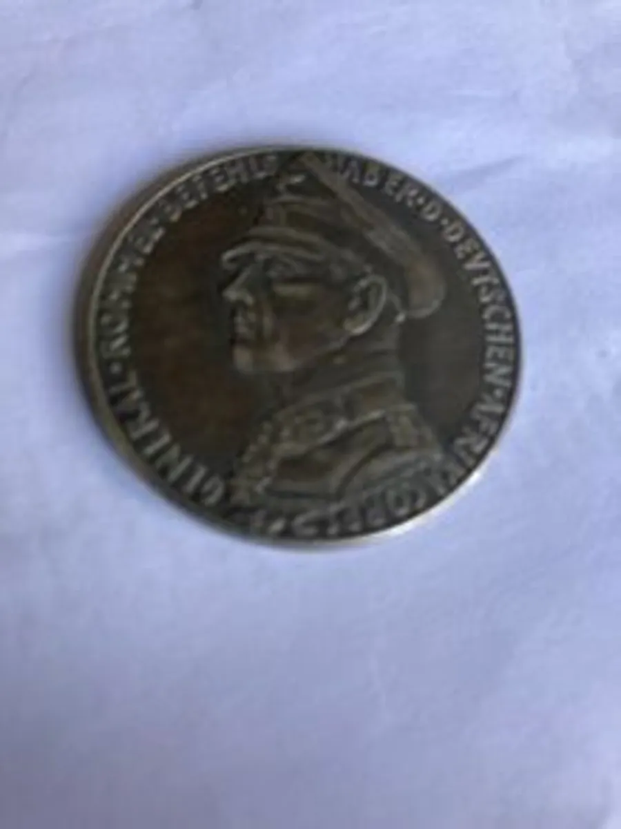 WW2 Memorabilia- German Coin -General Erwin Rommel