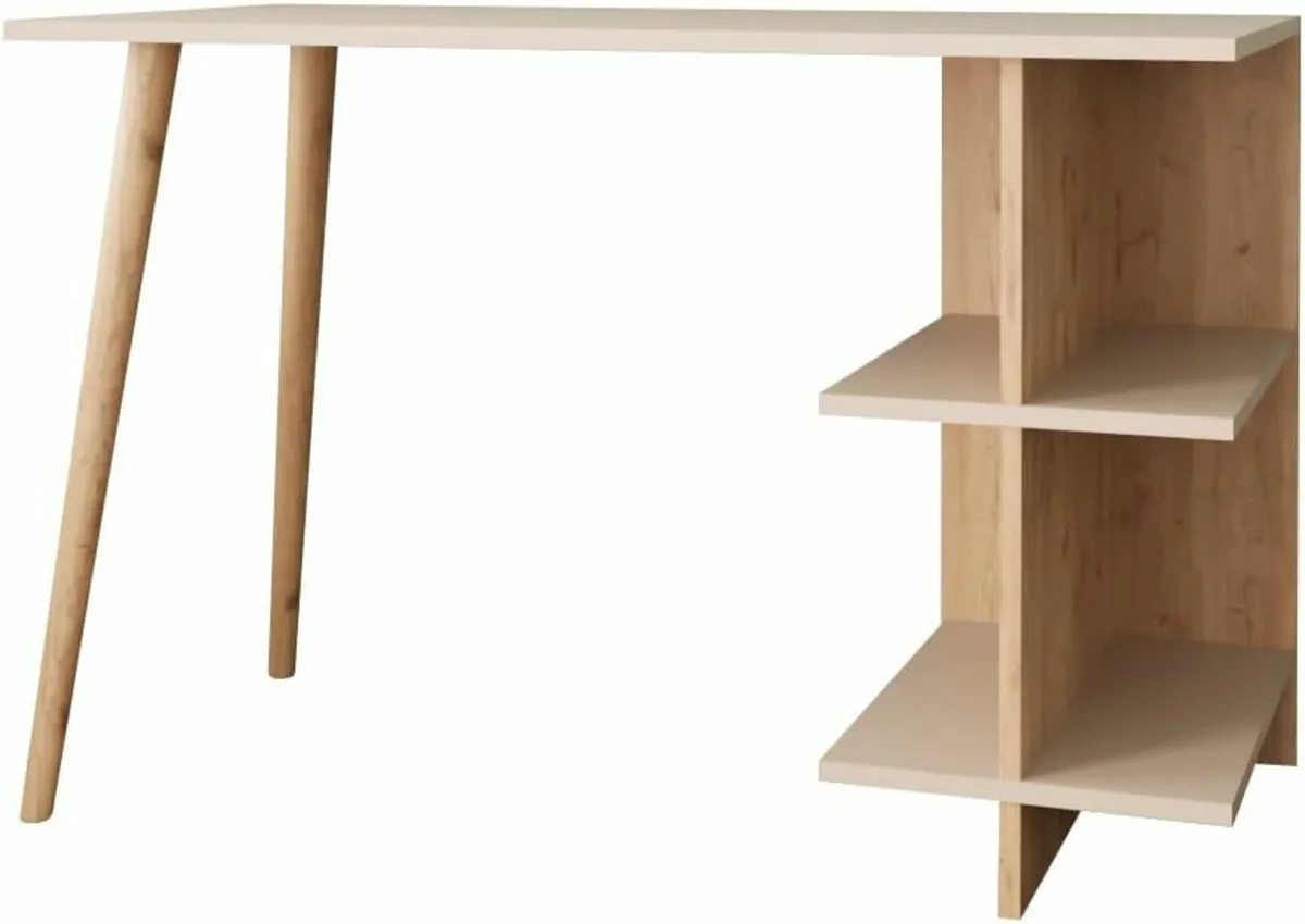 Wide Sleek Home Office Desk Computer Table56x117cm - Image 2