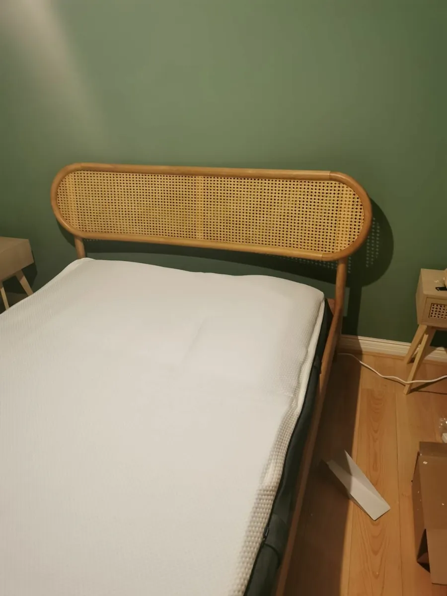 King size bed frame - Image 1