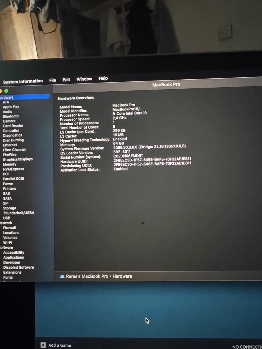 Apple MacBook Pro 2019 | 16" | i9 | 64 GB | - Image 3
