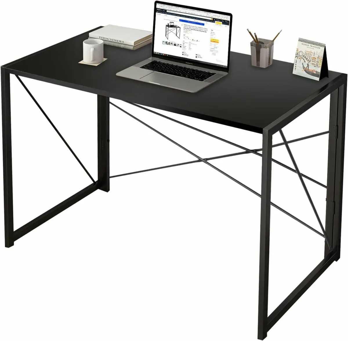 Folding Computer Desk-Table Modern Office 50x70cm - Image 3