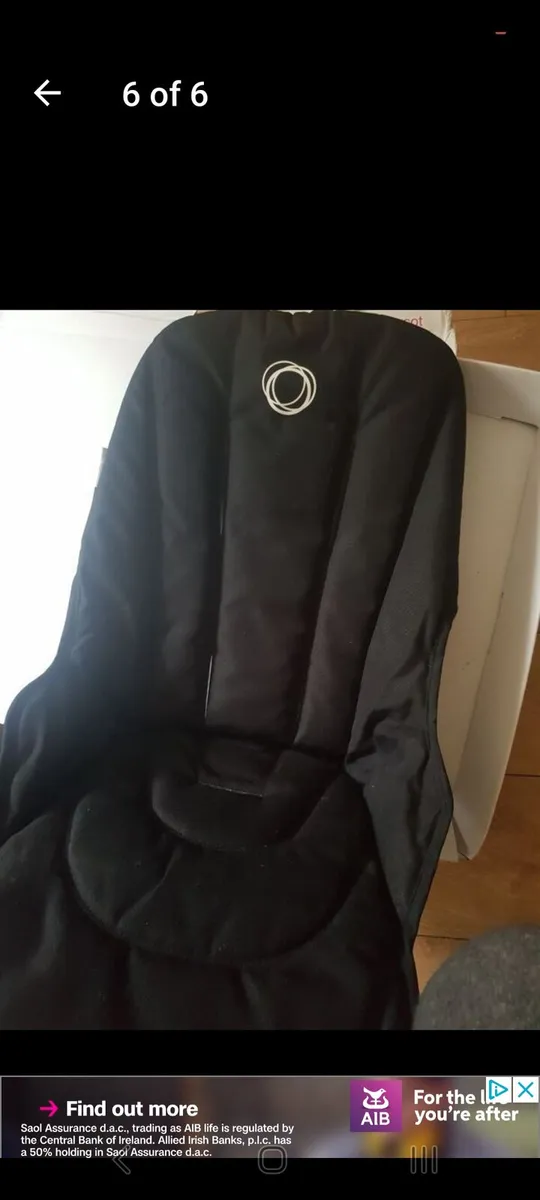 Bugaboo fox buggy seat NEW - Image 2