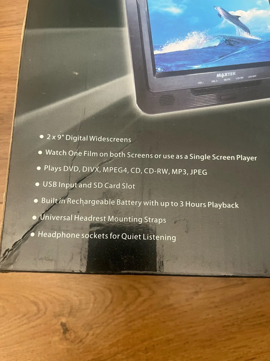 9” in car DVD player - Image 2