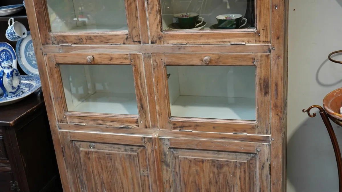 📌Spanish Vintage Kitchen Cabinet - Distressed Fin - Image 3