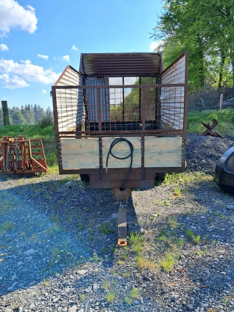 Silage Trailer And JF Single Chop Harvester - Image 2