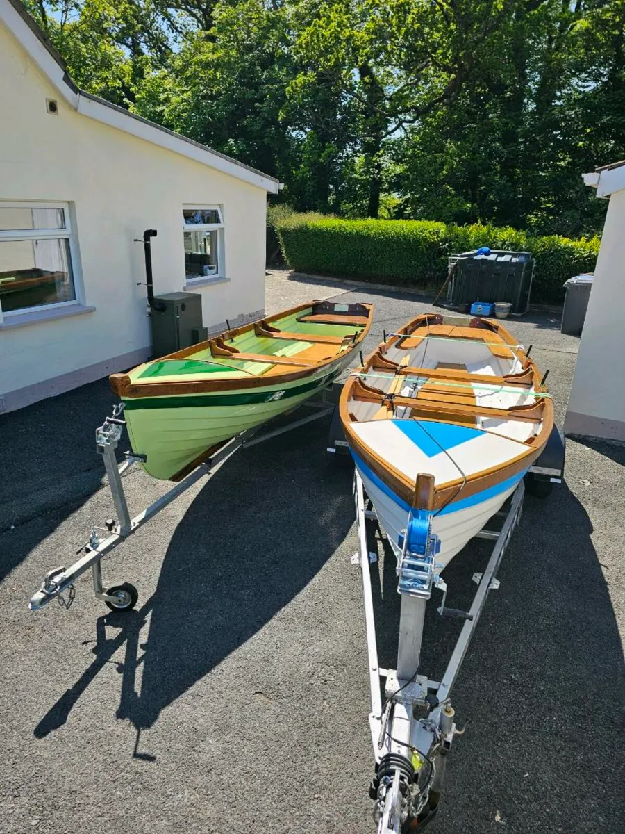 17ft & 19ft Sheelin Boats incl Galvanised Trailers - Image 1