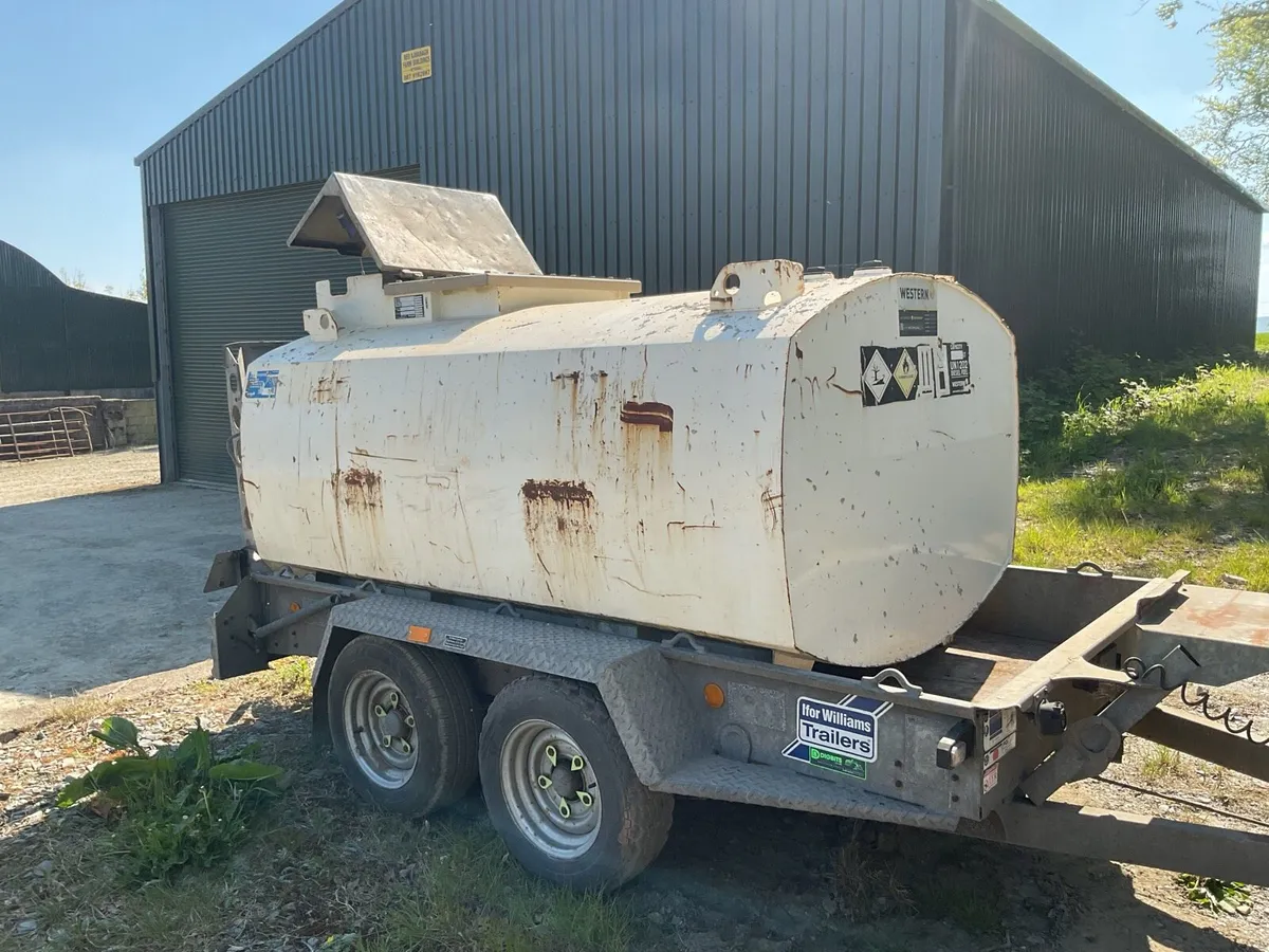 Western Fuel bowser 2000 Litre - Image 2