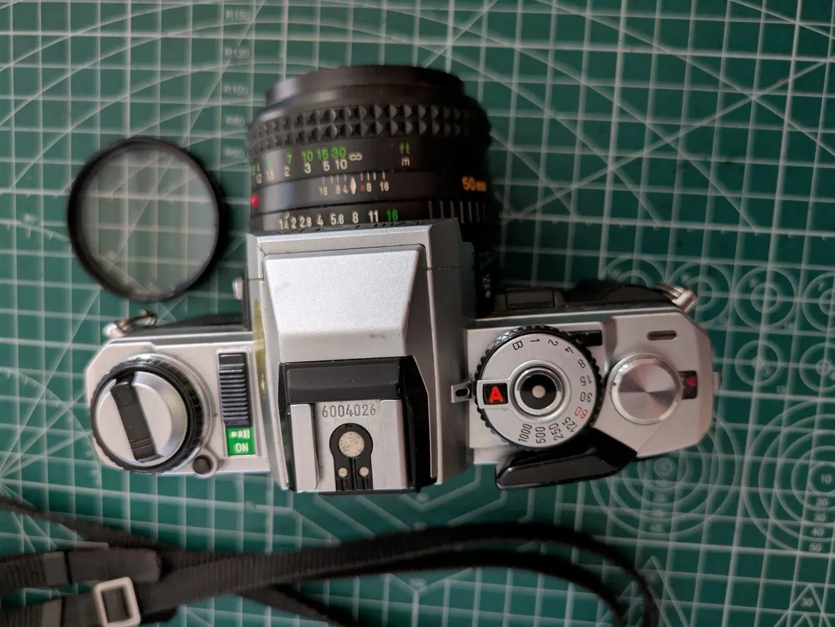 Minolta x500 film SLR camera + Rokkor 50mm 1.4💥 - Image 3