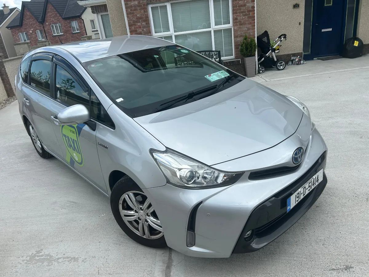 TAXI 2019 Toyota Prius ALPHA 7 SEATER READY TO GO - Image 1
