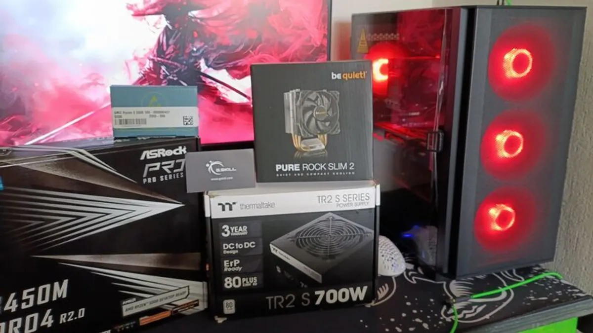 Brand New Gaming PC  Ryzen 5 + RX 580 8GB  RGB Build - Image 1