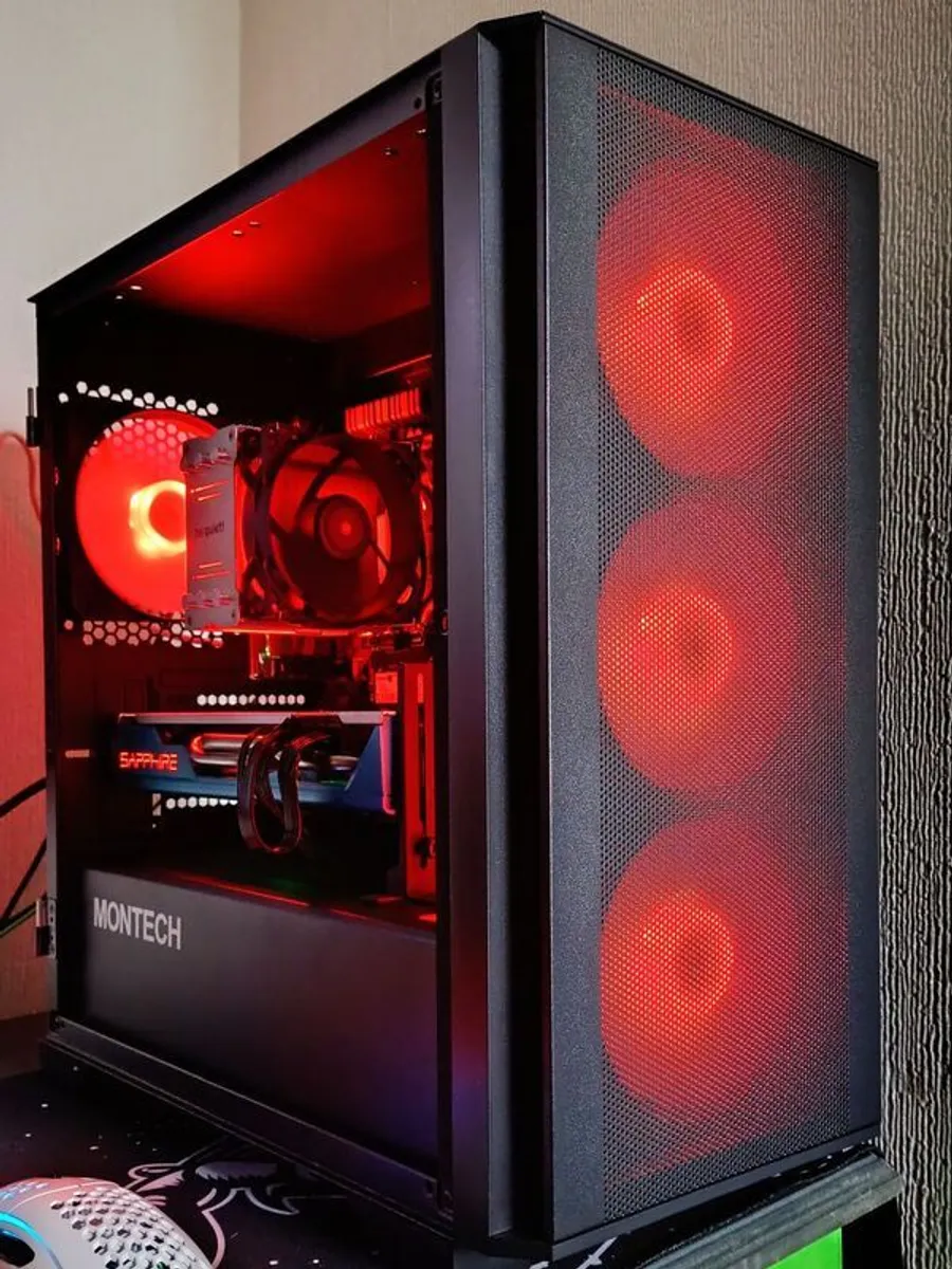Brand New Gaming PC  Ryzen 5 + RX 580 8GB  RGB Build - Image 3