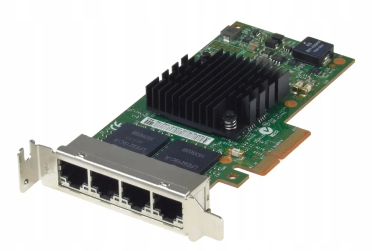 Intel i350-T4 Quad Port Gigabit LAN Card – Low Pro