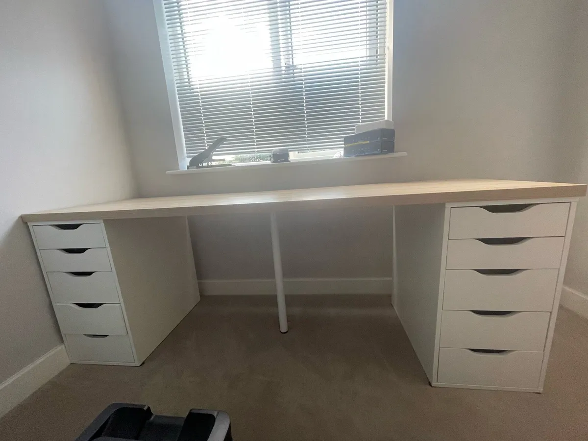 IKEA desk (Lagkapten/alex) 200x60cm - Image 1