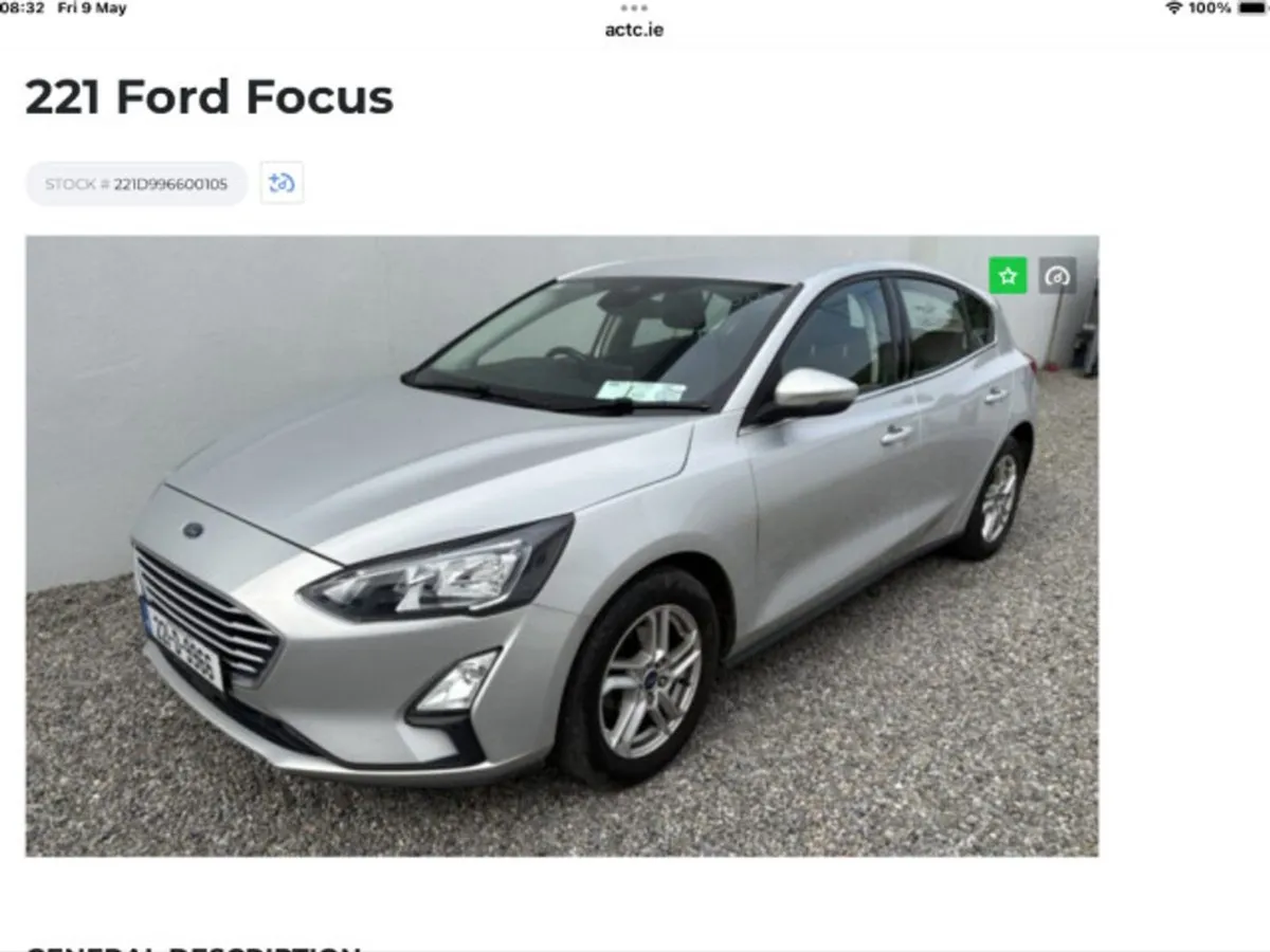 Ford Focus Zetec Edition 1.5td. 5DR - Image 1