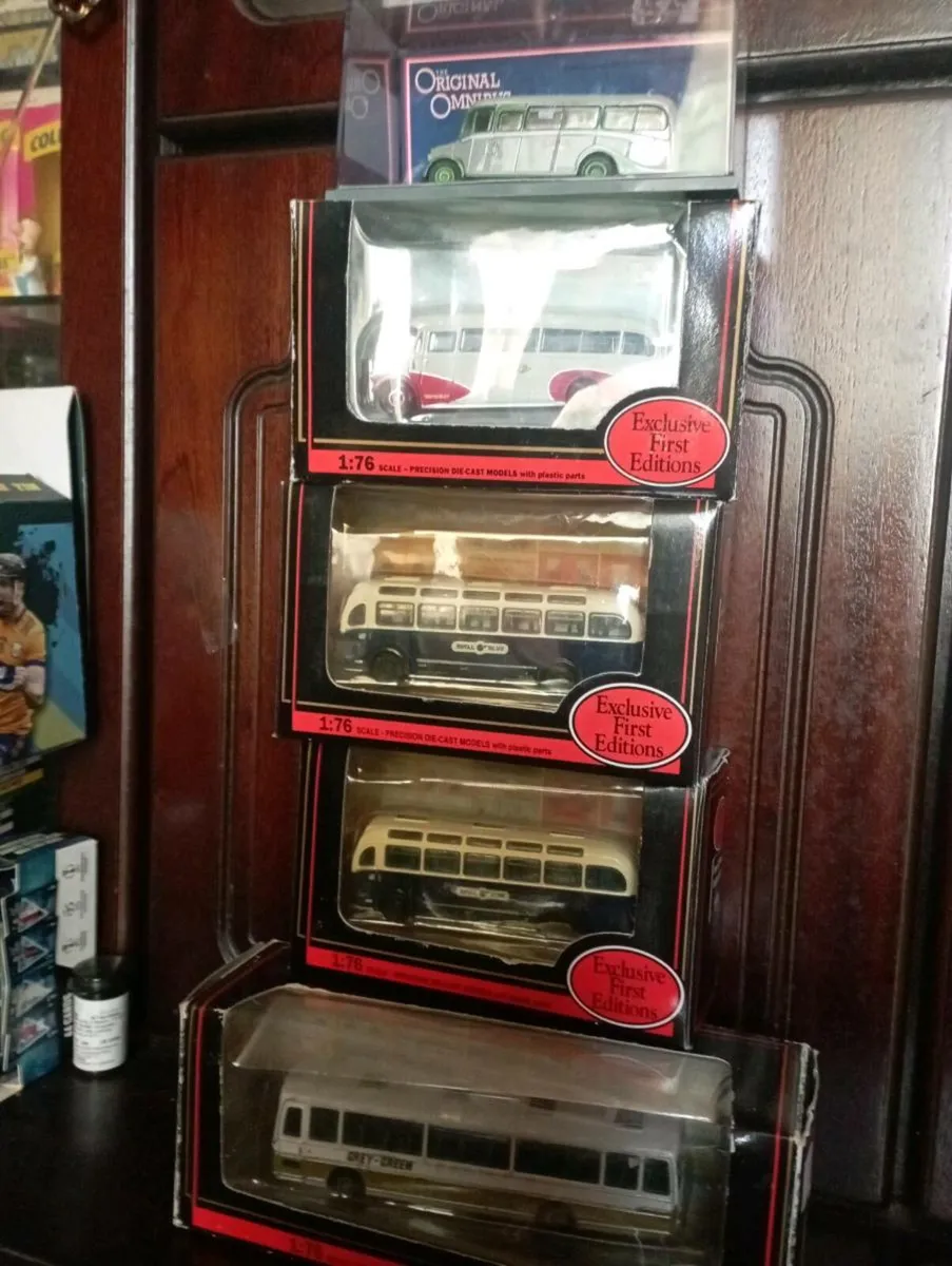 EXCLUSIVE FIRST EDITION ' DIE- CAST MODLES BUSSES - Image 1