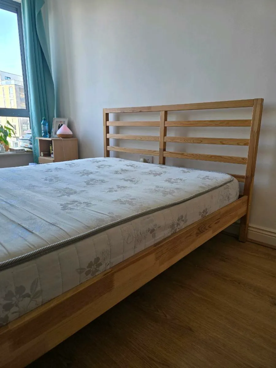 Bed frame + Matress - Image 4