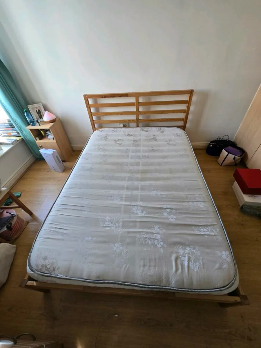 Bed frame + Matress - Image 2