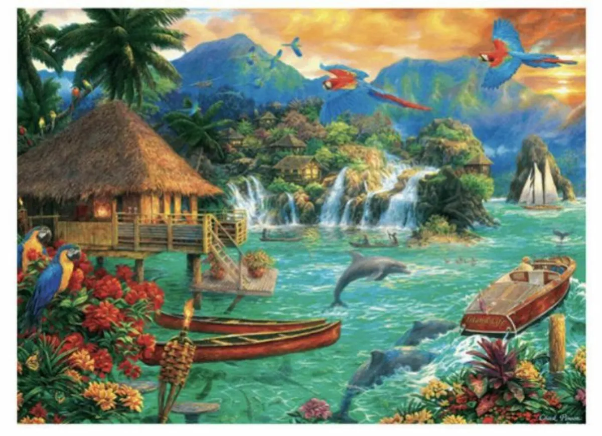Trefl 3000 Piece Jigsaw Puzzle  Island Life - Image 4