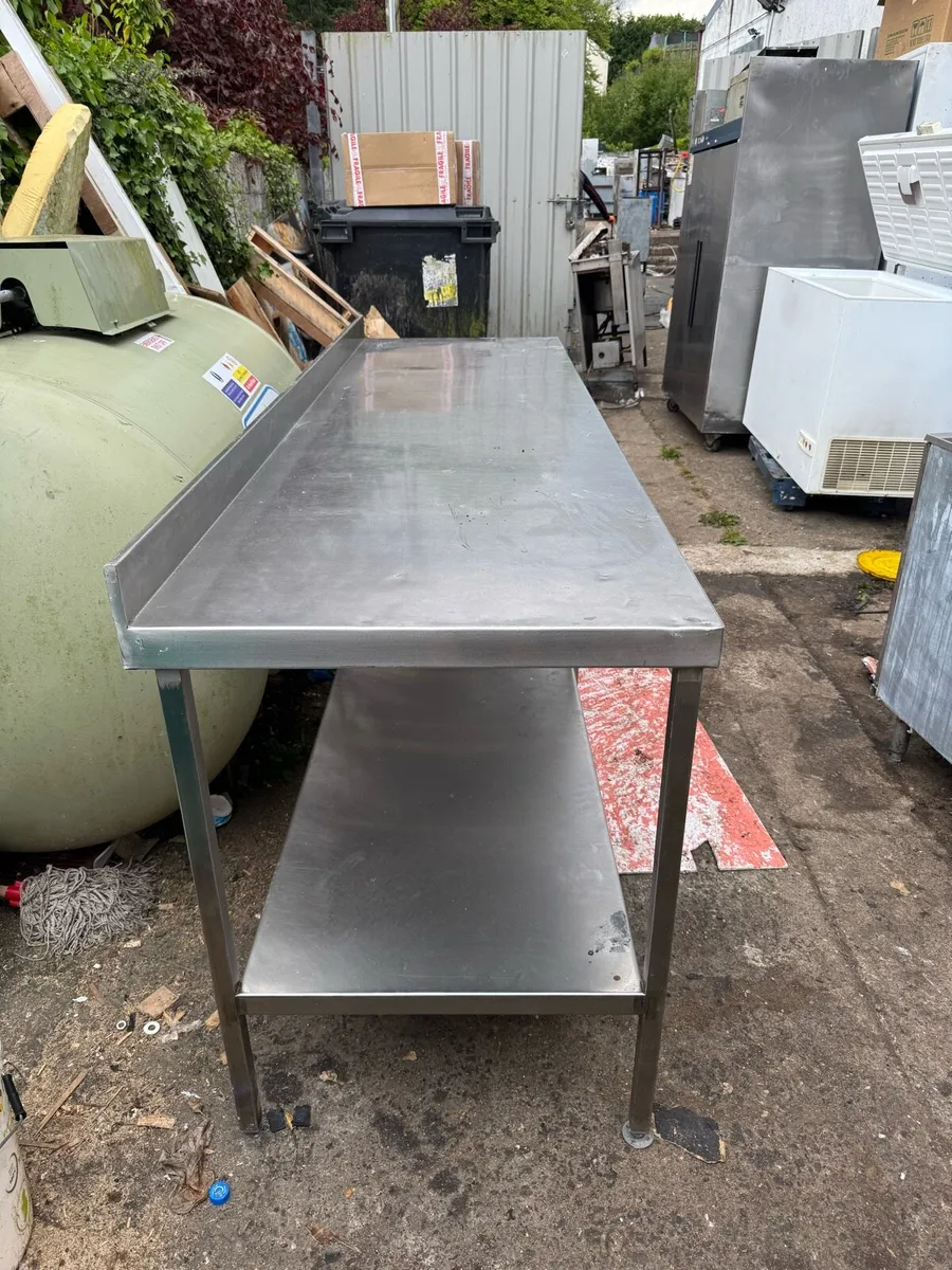Stainless steel table - Image 2
