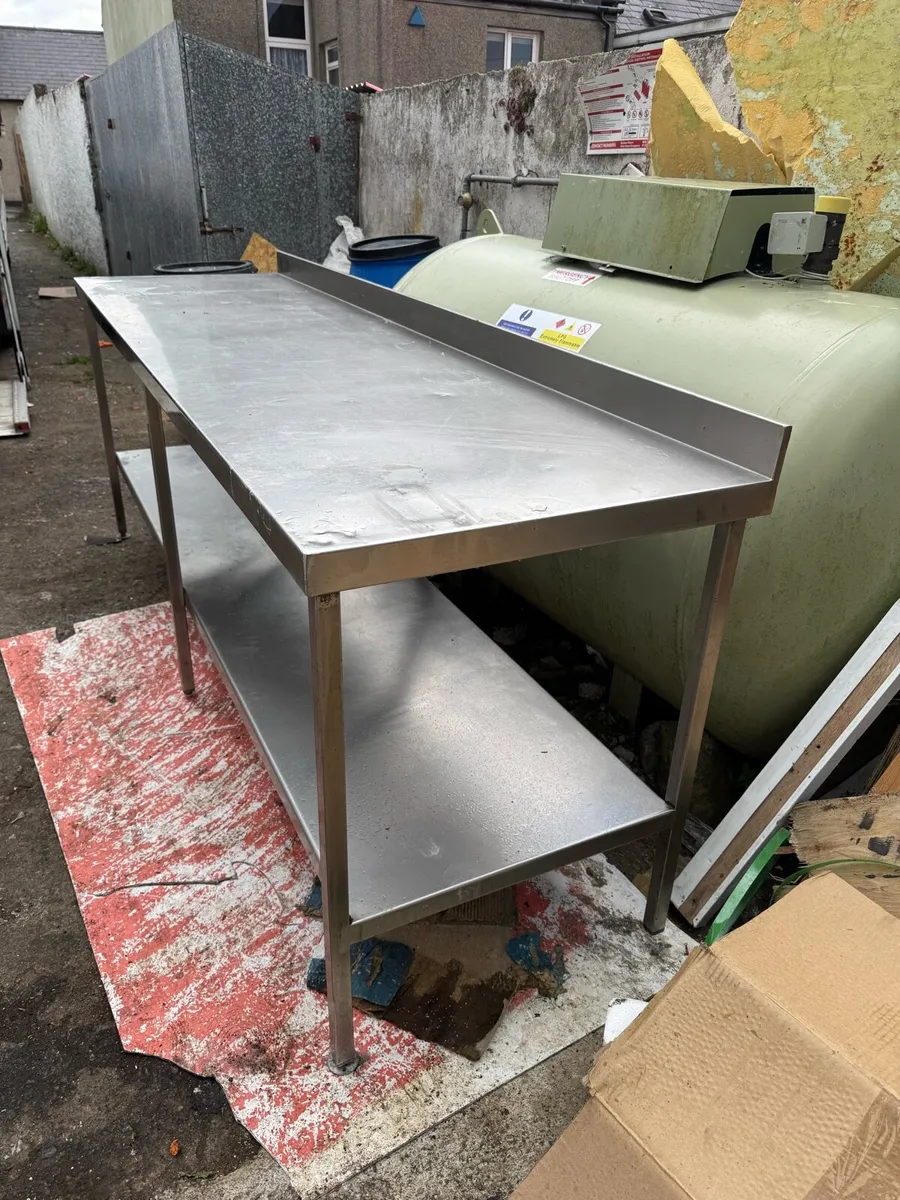 Stainless steel table - Image 3