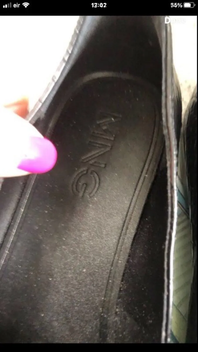 Ladies new leather shoes size 6 €15 - Image 4