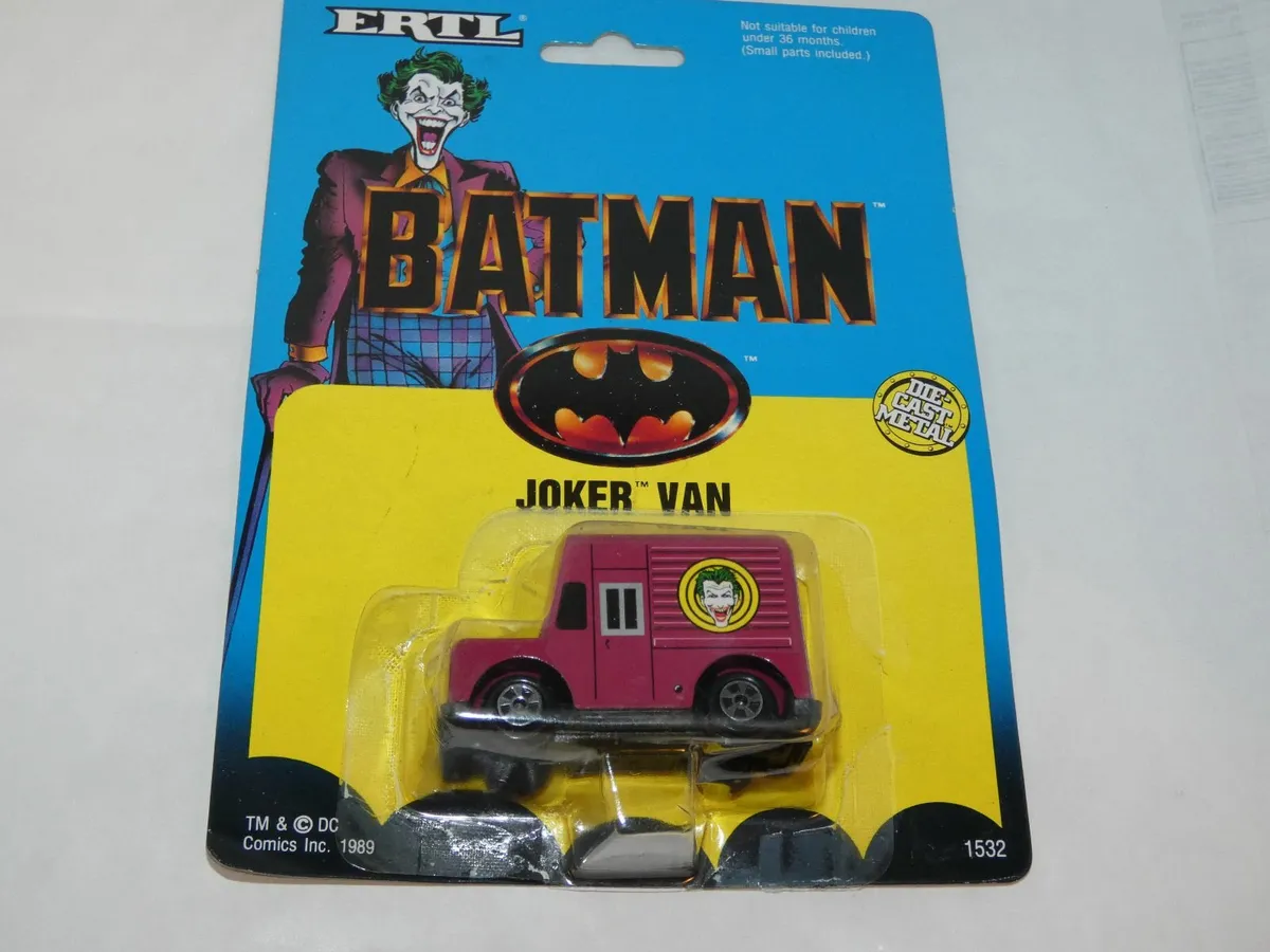 BATMAN JOKER VAN ERTL 1989 - Image 1