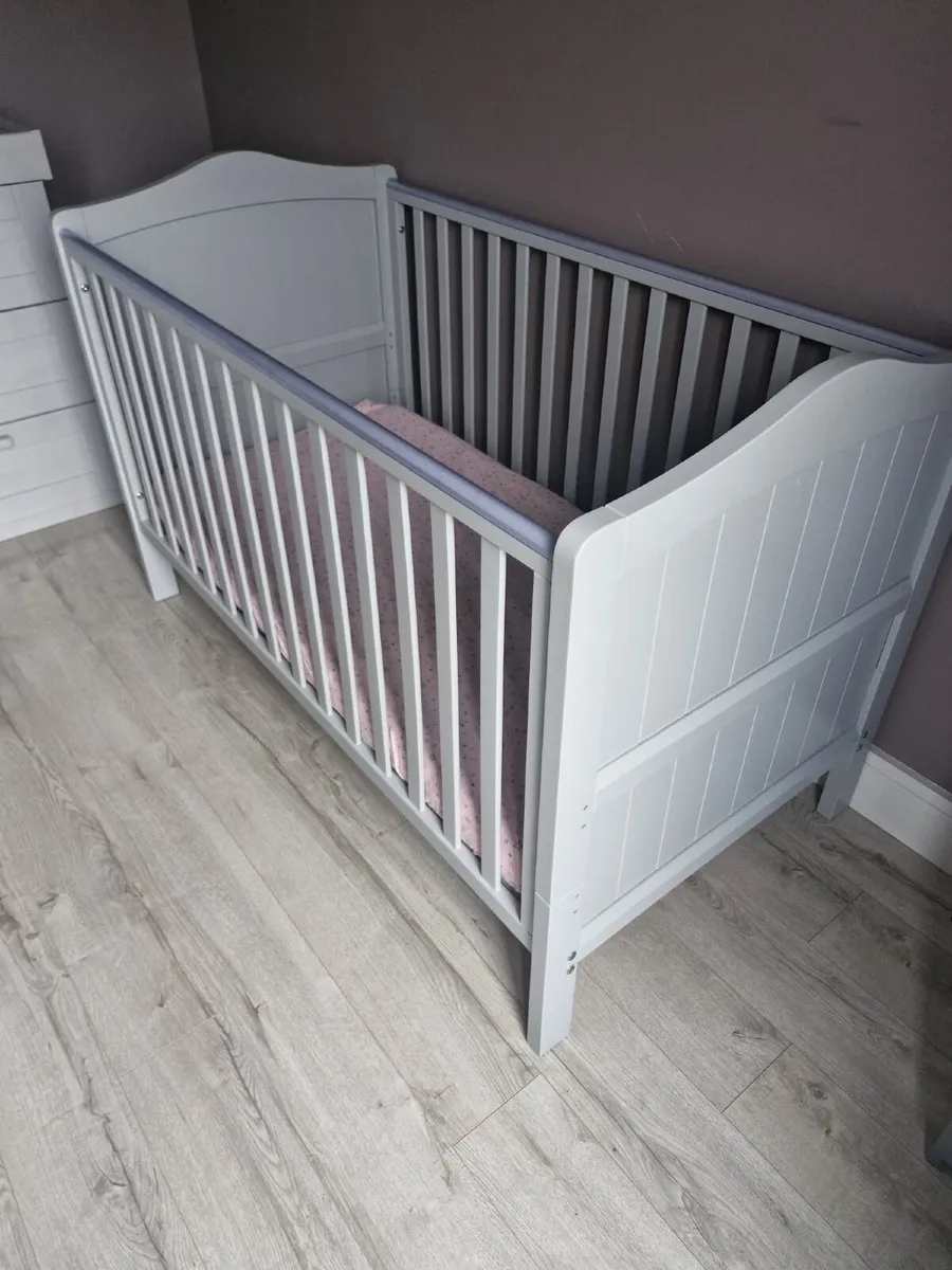 Cot bed and Mattress - Image 1