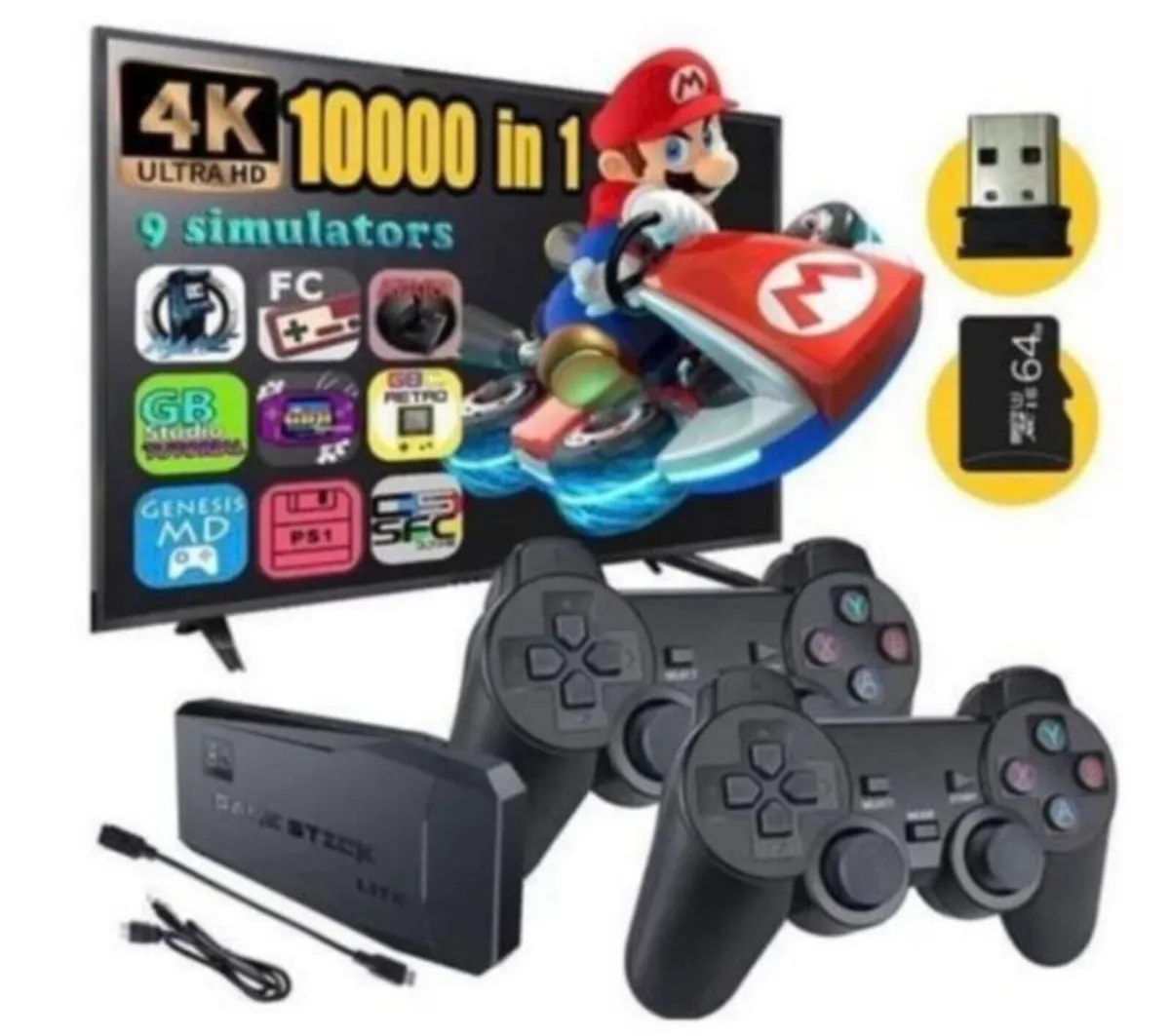 ** Retro Games Console, 20,000 games, Plug & Play - Image 2