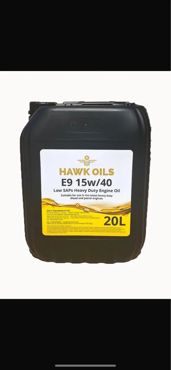 15W-40 E9 Heavy Duty Engine Oil (LP) - Image 1