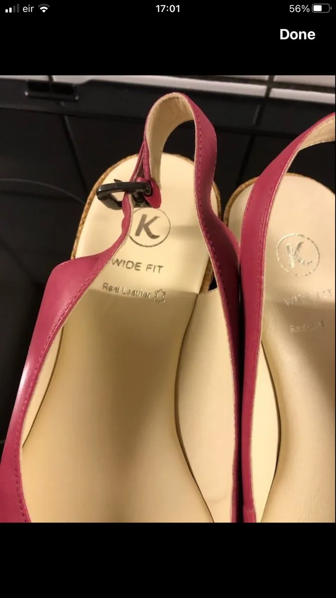 Ladies new wedge sandals size 5.5 €25 - Image 2